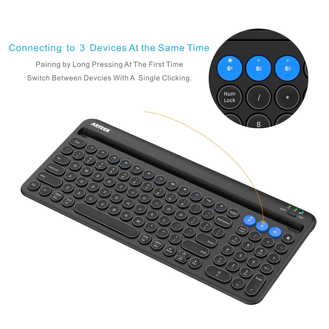 Universal Backlit Bluetooth Touch TV Keyboard - US Wireless