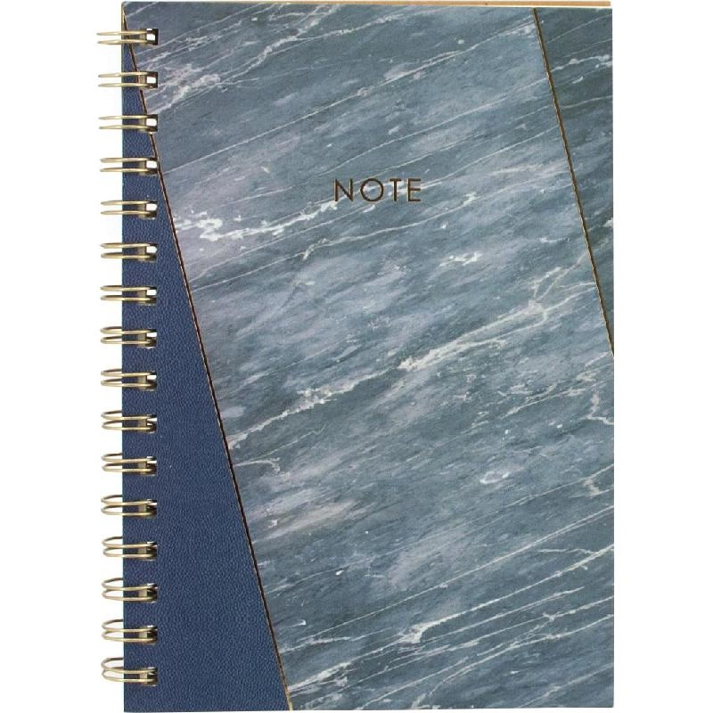 Notebook 19 X 26 cm Spiral - Grid 100 Sheets