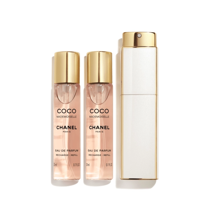 CHANEL Coco Mademoiselle Twist & Spray Eau De Parfum - 3 x 20 ml