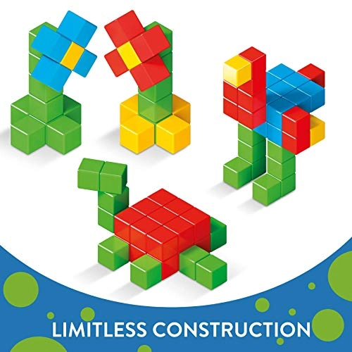 Building Cube Set STEM - 1-5 years 64 pieces