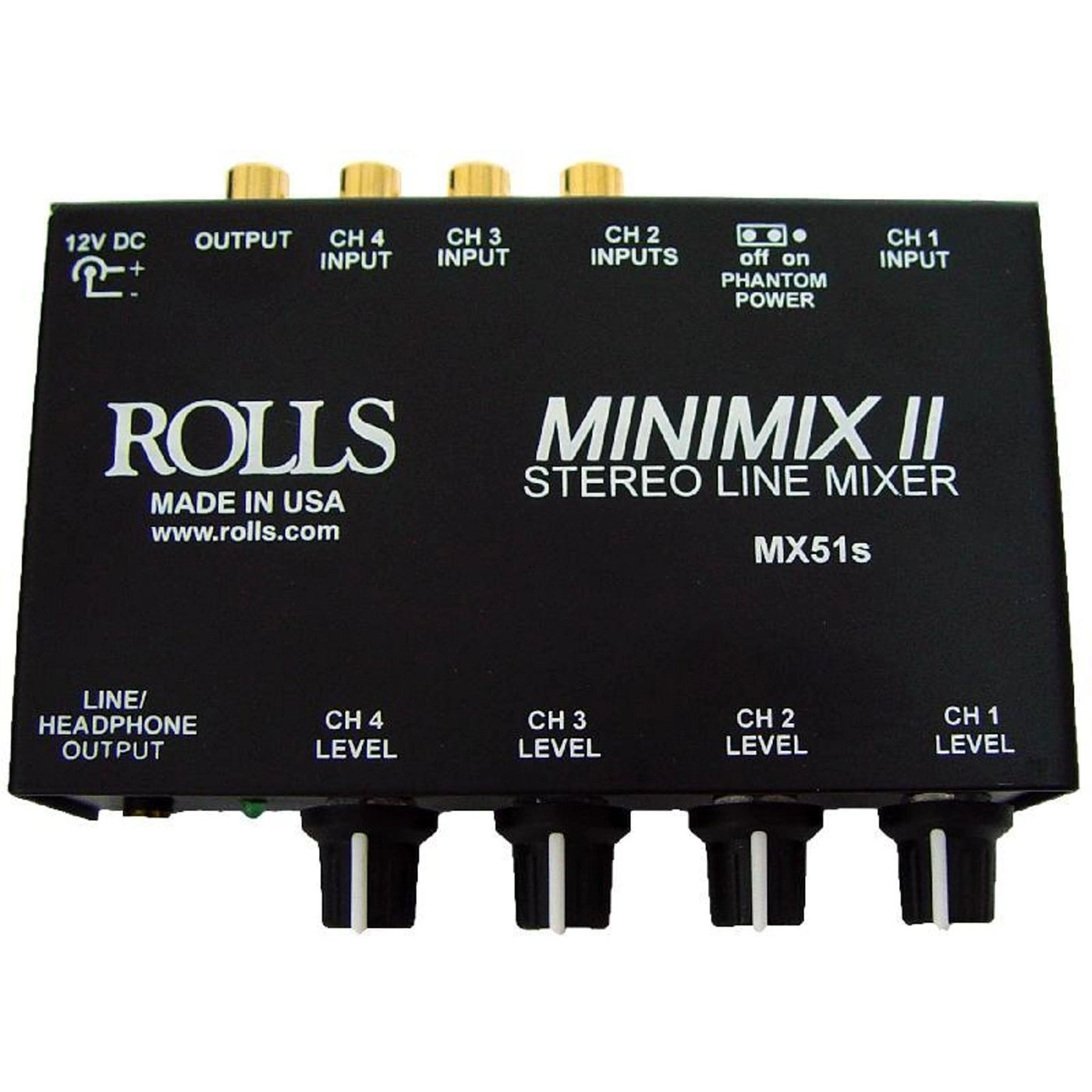 rolls MX51S Mini Mix 2 - Four-Channel