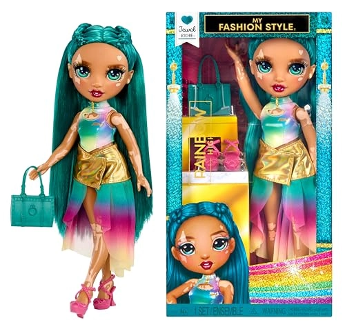 Jewel Richie Core Fashion Doll - Vitiligo Emerald 2 Outfits