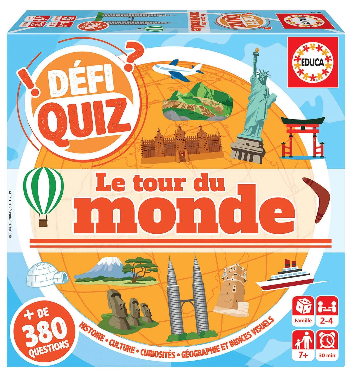 Educa Defi Quiz-Le Tour du Monde