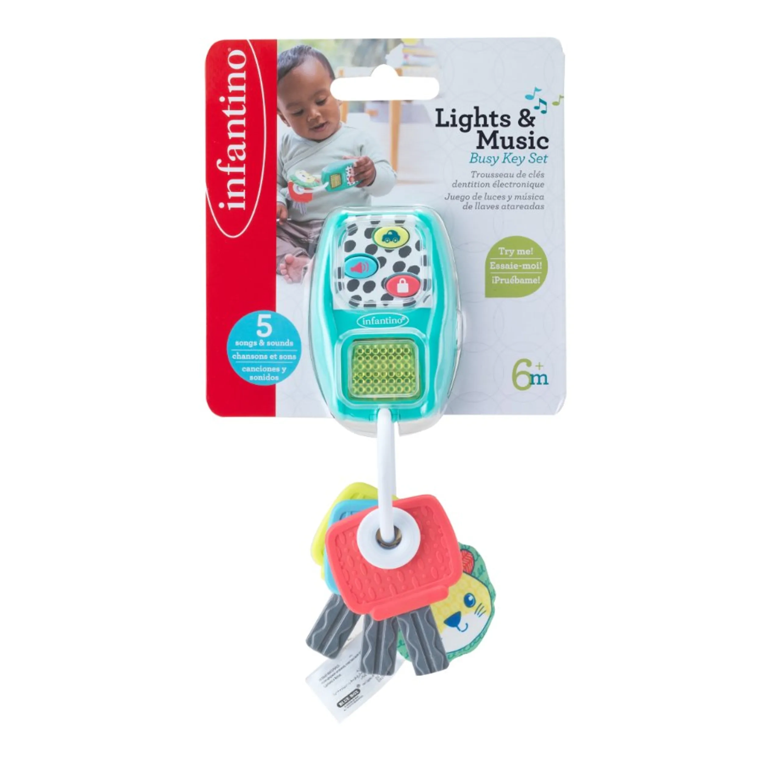 Lights & Music Busy Key Set - Suitable for 3 months and above