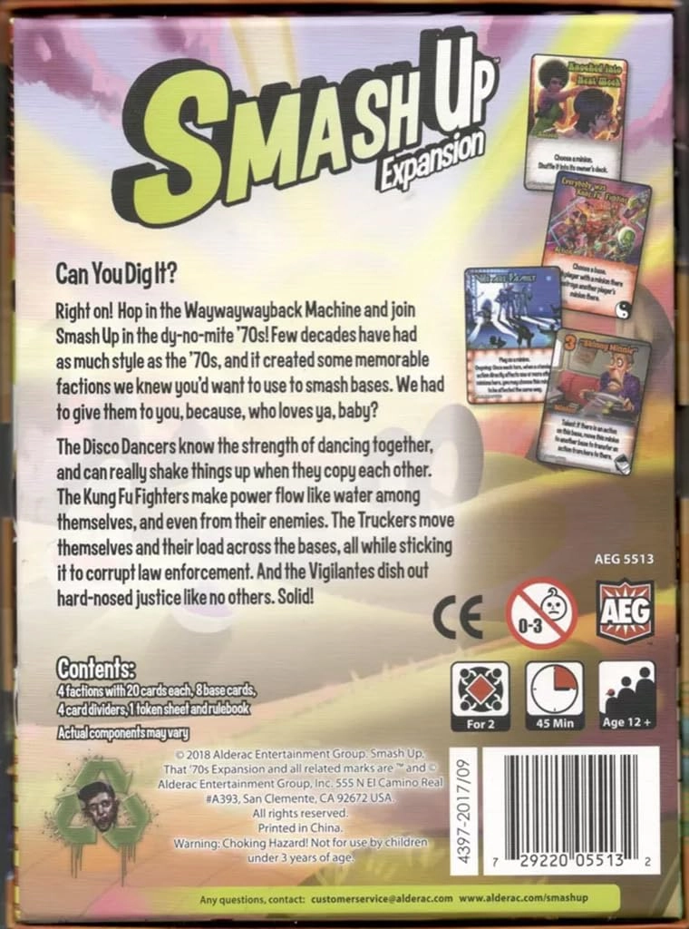 Smash Up: That 70's Expansion