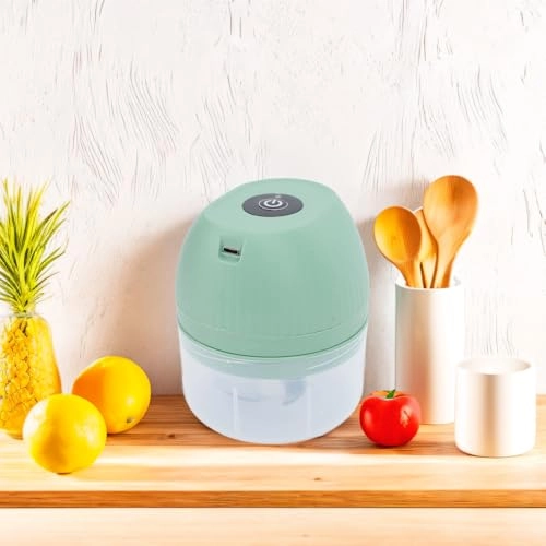 Mini Electric Garlic Chopper - 250ml USB Rechargeable