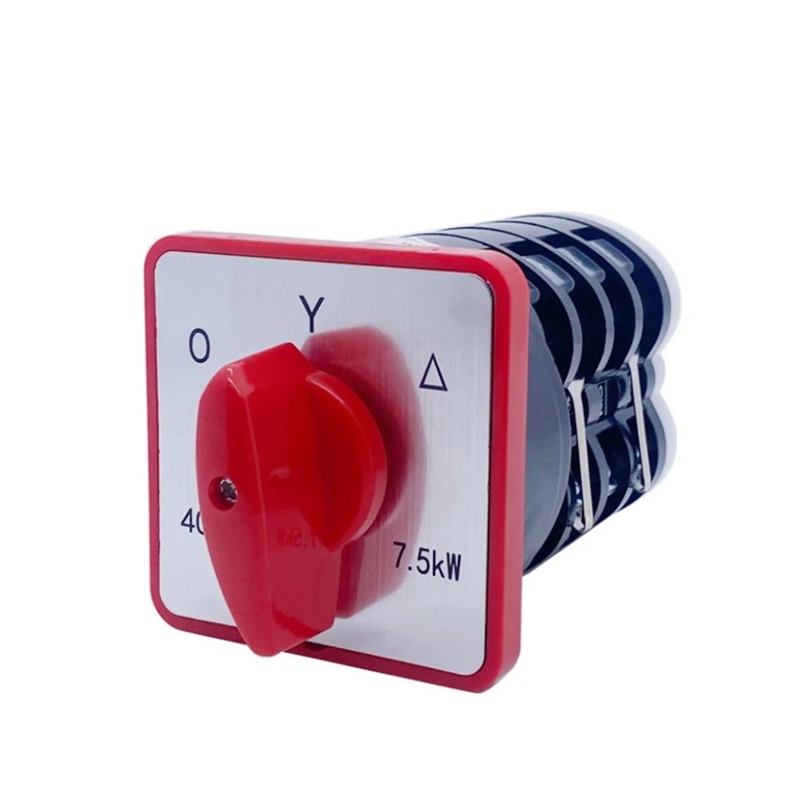 RUAJOGYNVM HZ5-40/7.5KW - Star-Delta Two-Speed Electronic Starter 40A Rotary Cam Switch