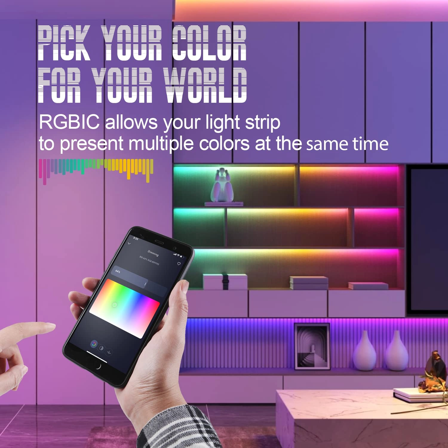 Smart LED Strip Lights Pro - 16.4ft