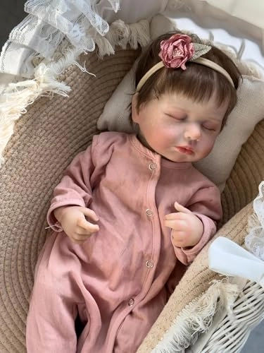 Reborn Baby Doll - 48 cm Full Silicone Ages 36 months - 10 years
