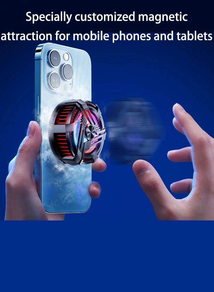 AL02 - RGB Portable Mobile Phone Cooling Fan