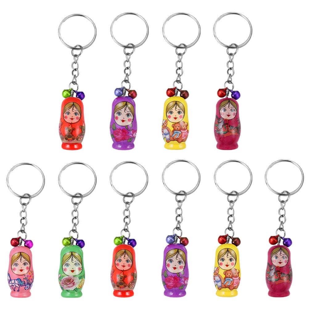 IULAEF Nesting Dolls Keychain - random style
