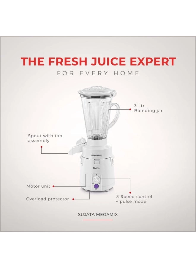 MegaMix MM - 3000 Milliliters 900 watts