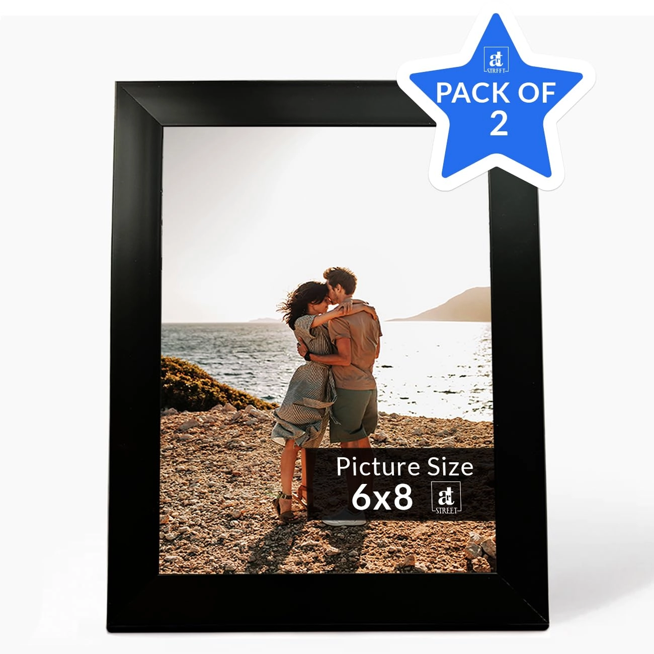 Two Picture Frame - 6x8 Inch
