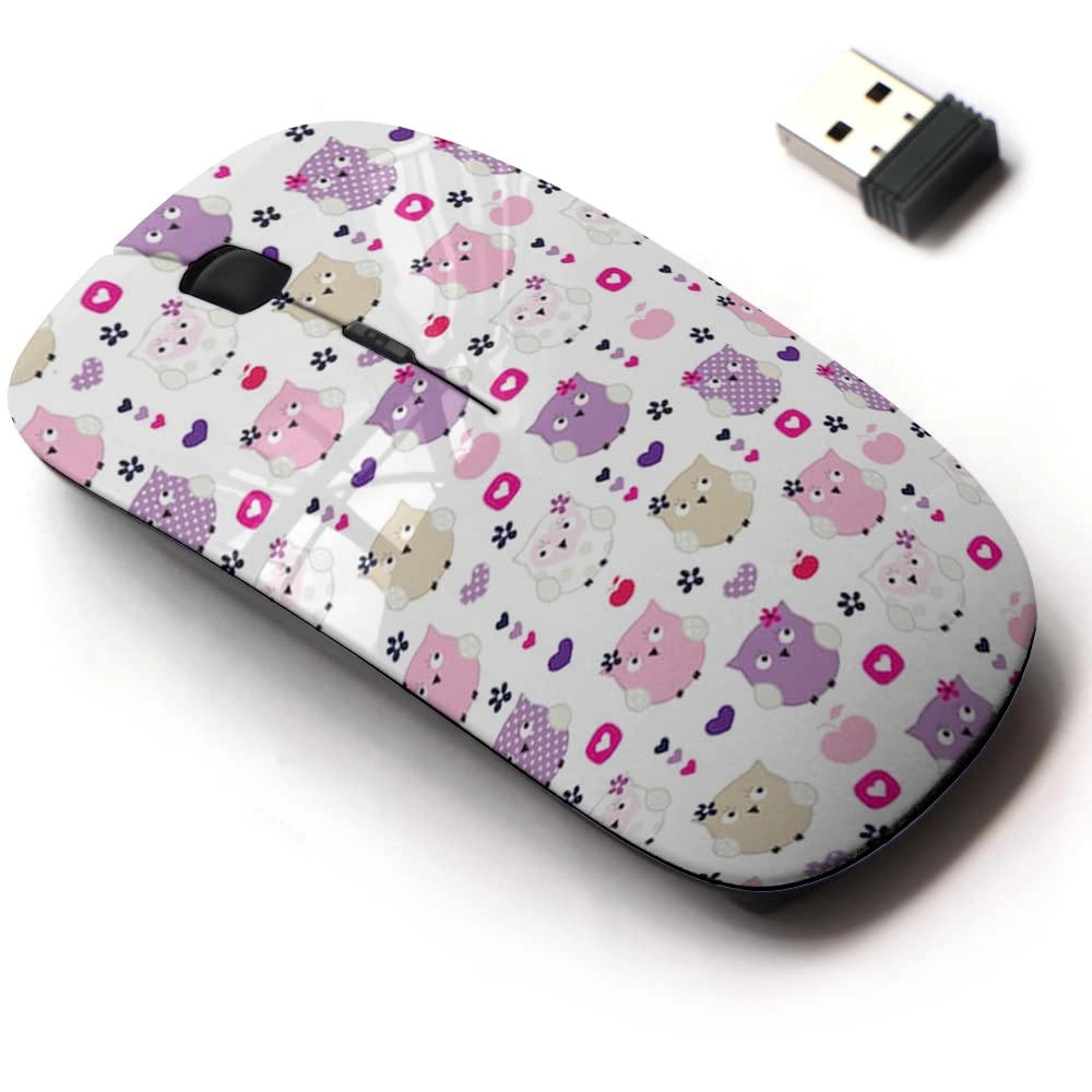 2.4G Cute Pattern Mouse - USB