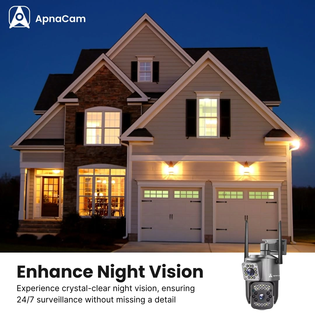 Dual Lens Mini PTZ Camera