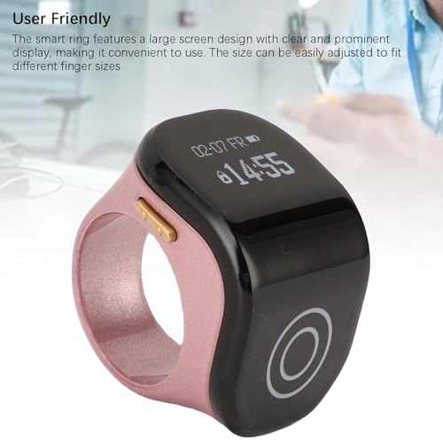 Tasbih Zikr Smart Ring - Clear LCD Display Touch