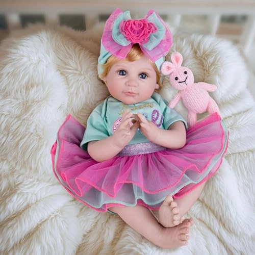 Reborn Baby Doll - 22 inch Vinyl Girl Ages 3+