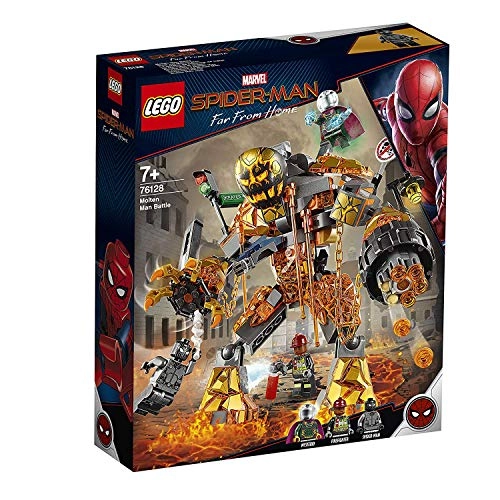 Marvel Spider-Man Far from Home Molten Man Battle (76128)