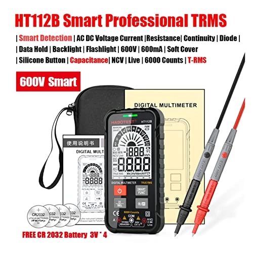 HT112B - Portable Digital Smart Multimeter 6000 Counts