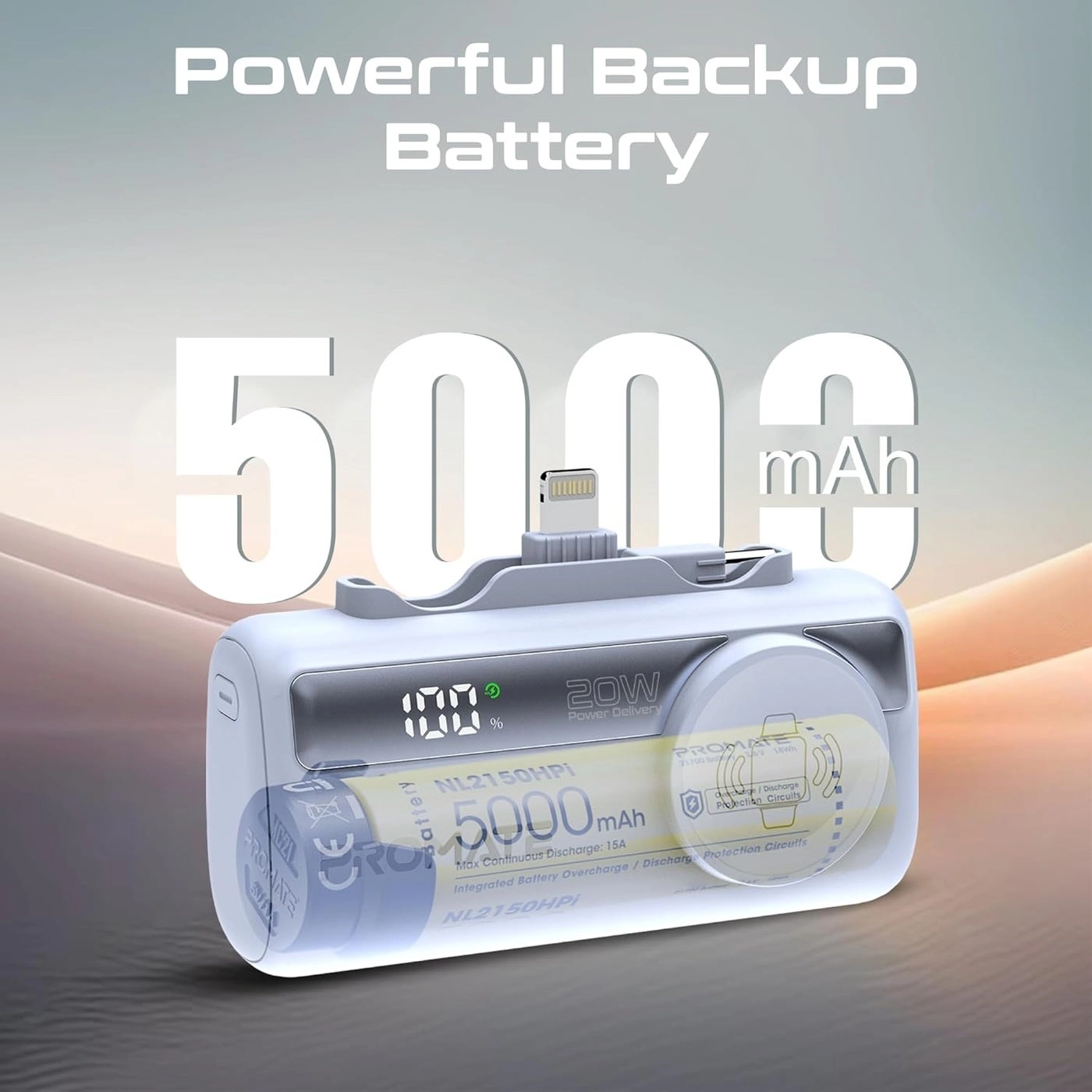 PowerUp-i - 5000 mAh 20 Watt