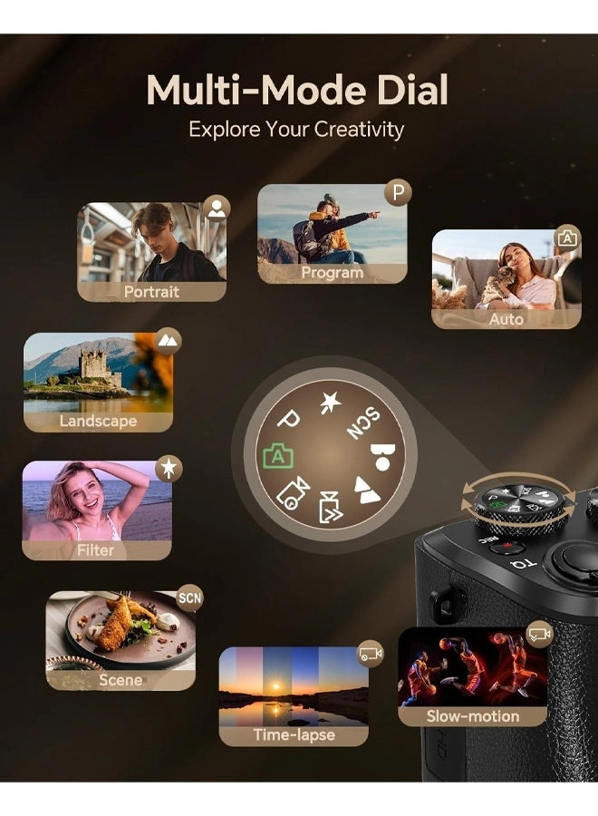 8K 88MP Vlogging Camera