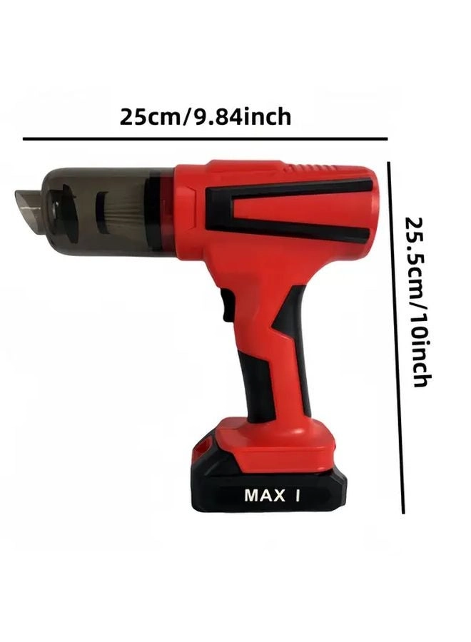 4-in-1 Wireless Handheld Vacuum Cleaner - 2000mAh