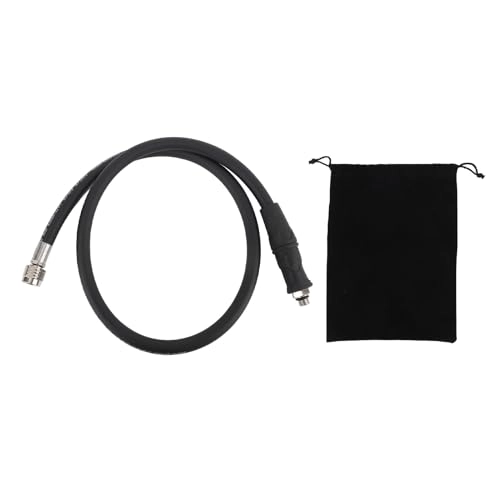 Diving Medium Pressure Hose - 3ft PVC Aluminum Alloy