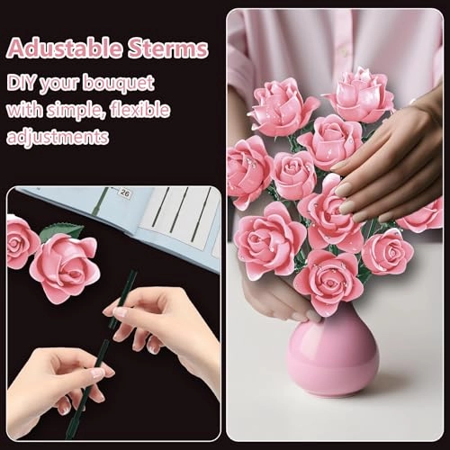 Bouquet Building Kit - 6 years and up 585 pieces