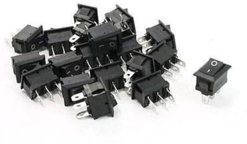 BUFANGE Rocer Switch - SPDT AC 250V 6A 20 pcs