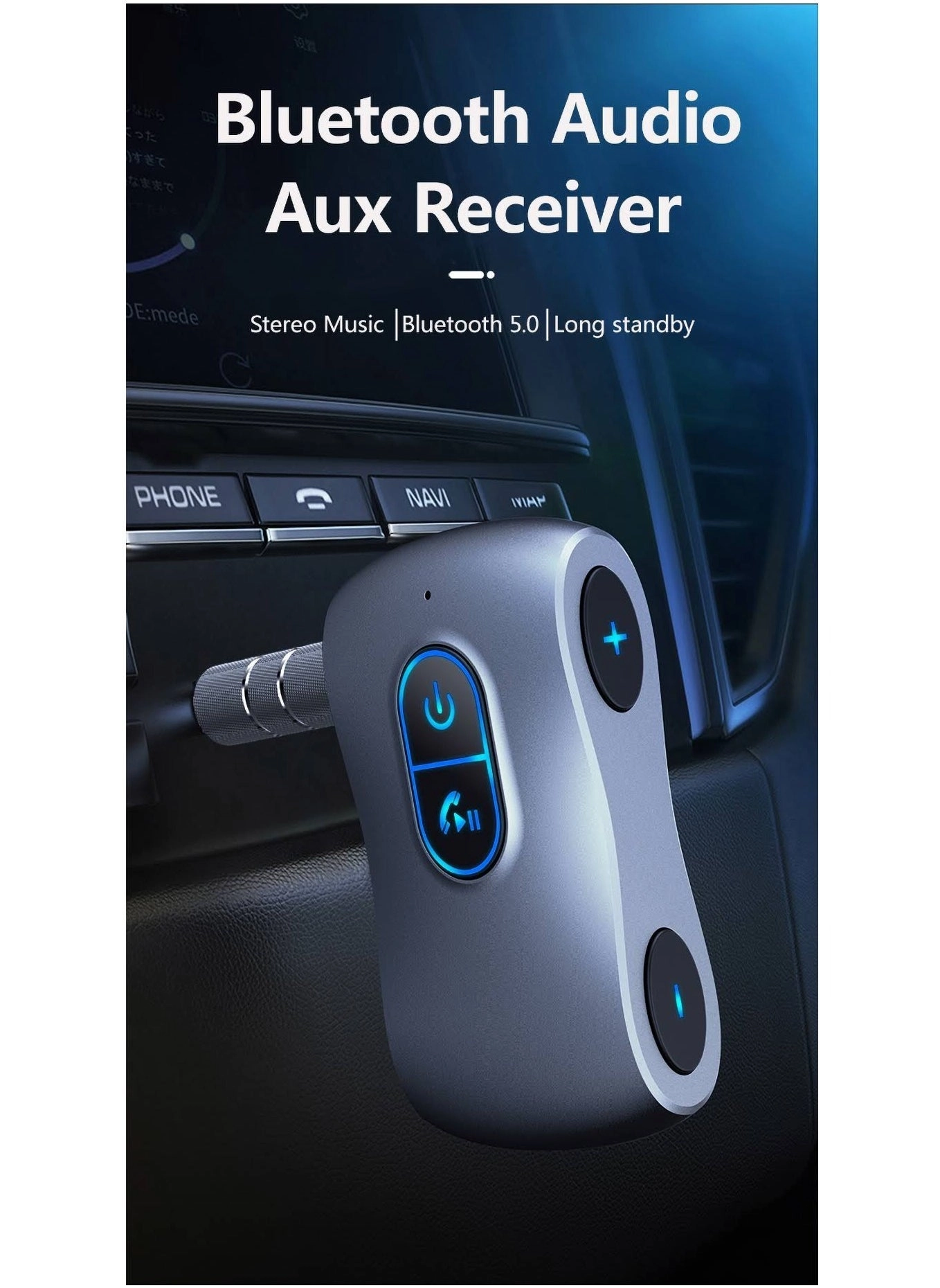 ET-BR02 - Bluetooth 5.3 3.5mm AUX