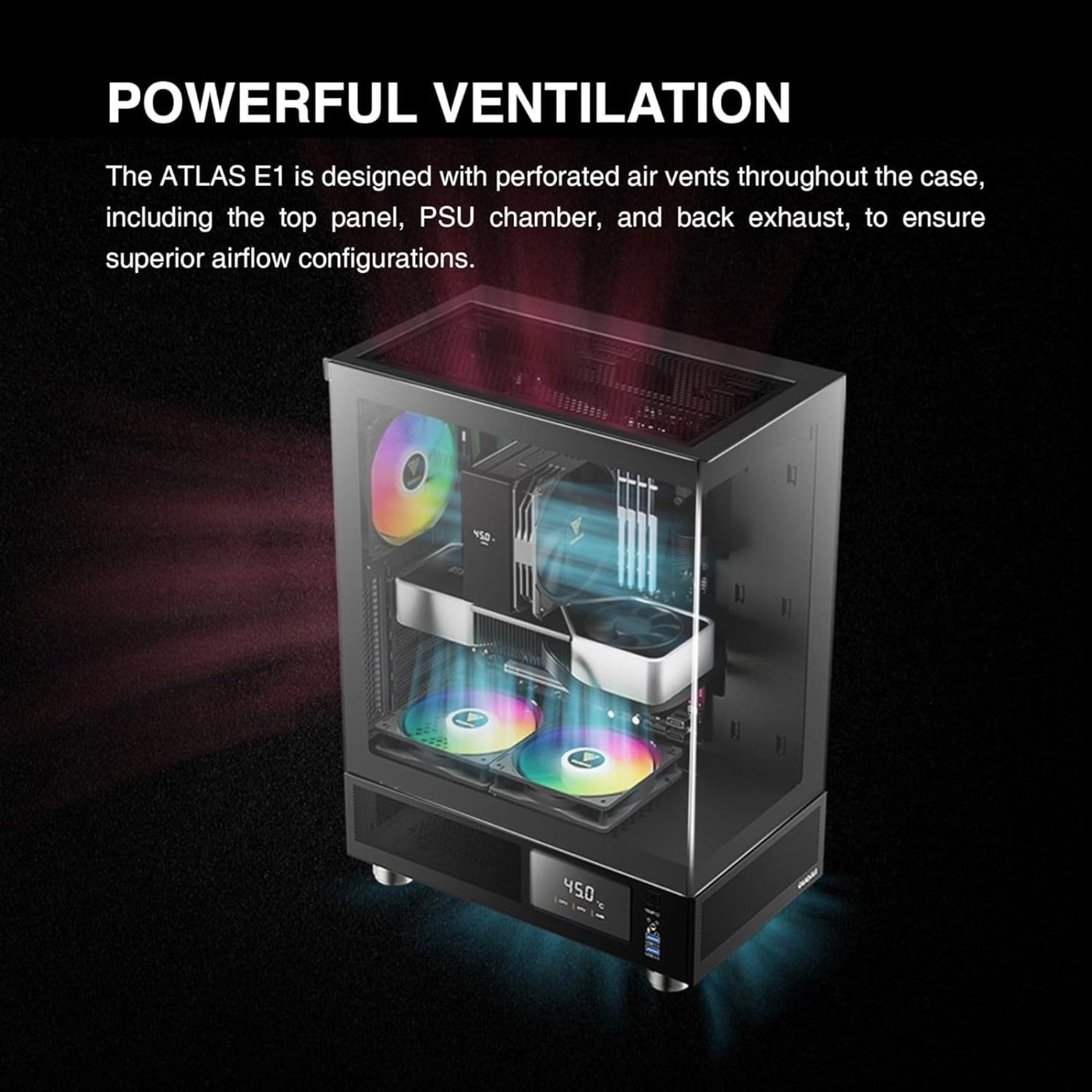 TALOS E3 MESH - Side Tempered Glass Panel Mid-Tower ATX