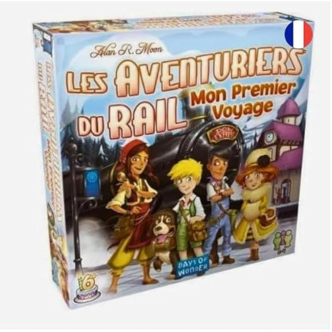 Asmodee Ticket to Ride Europe: My First Trip