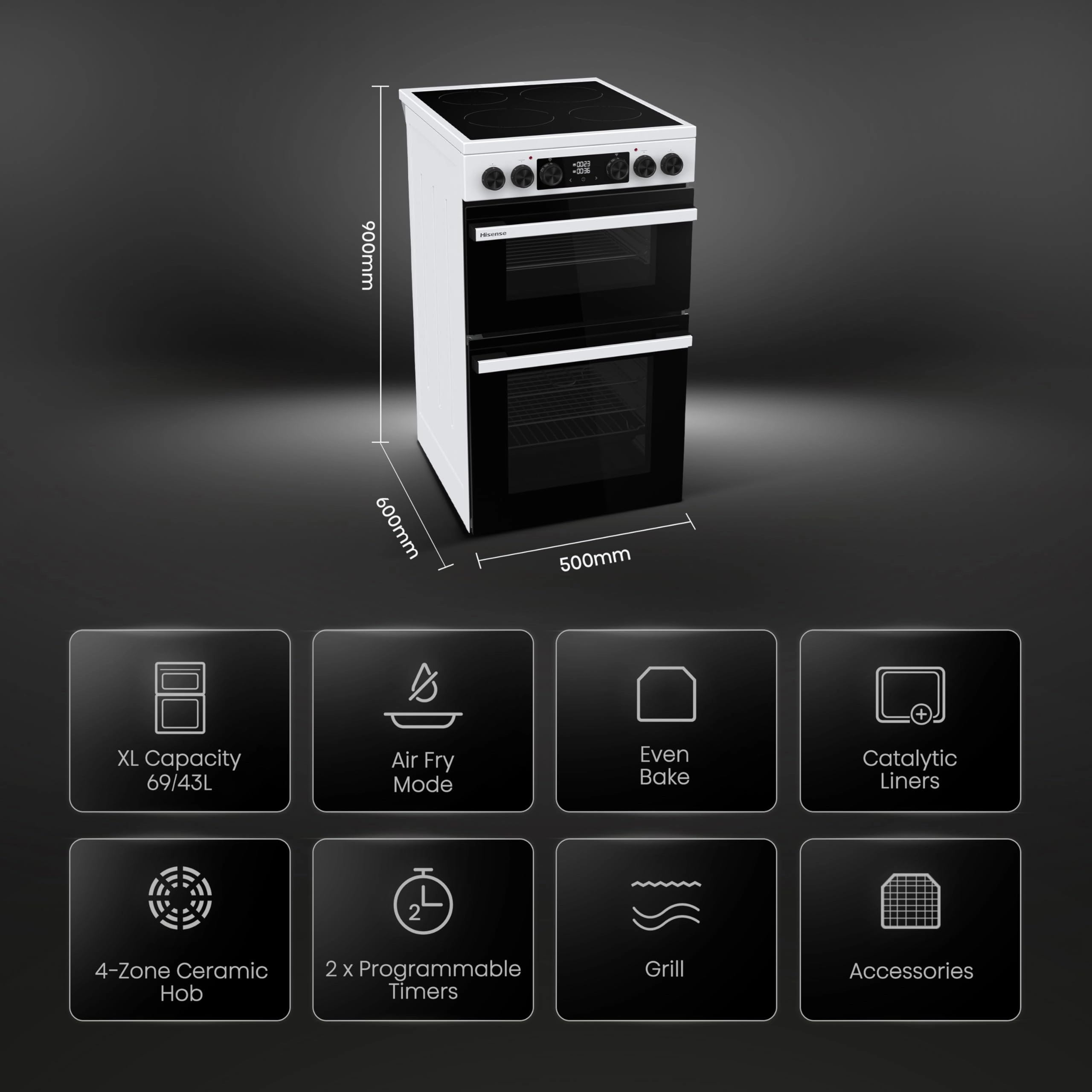 HDCEC5C10W Electric Cooker