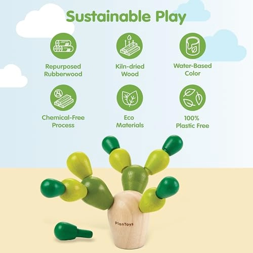 Balancing Cactus - 3+ 19 pieces