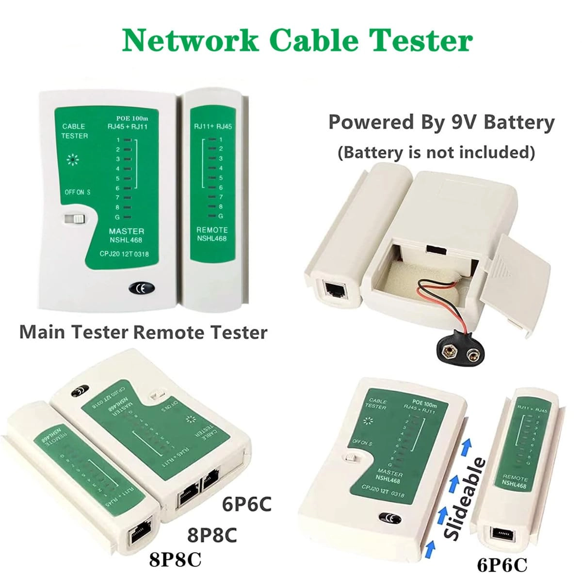 Network Tool Kit - rj45 rj11 rj12 10/100BaseT