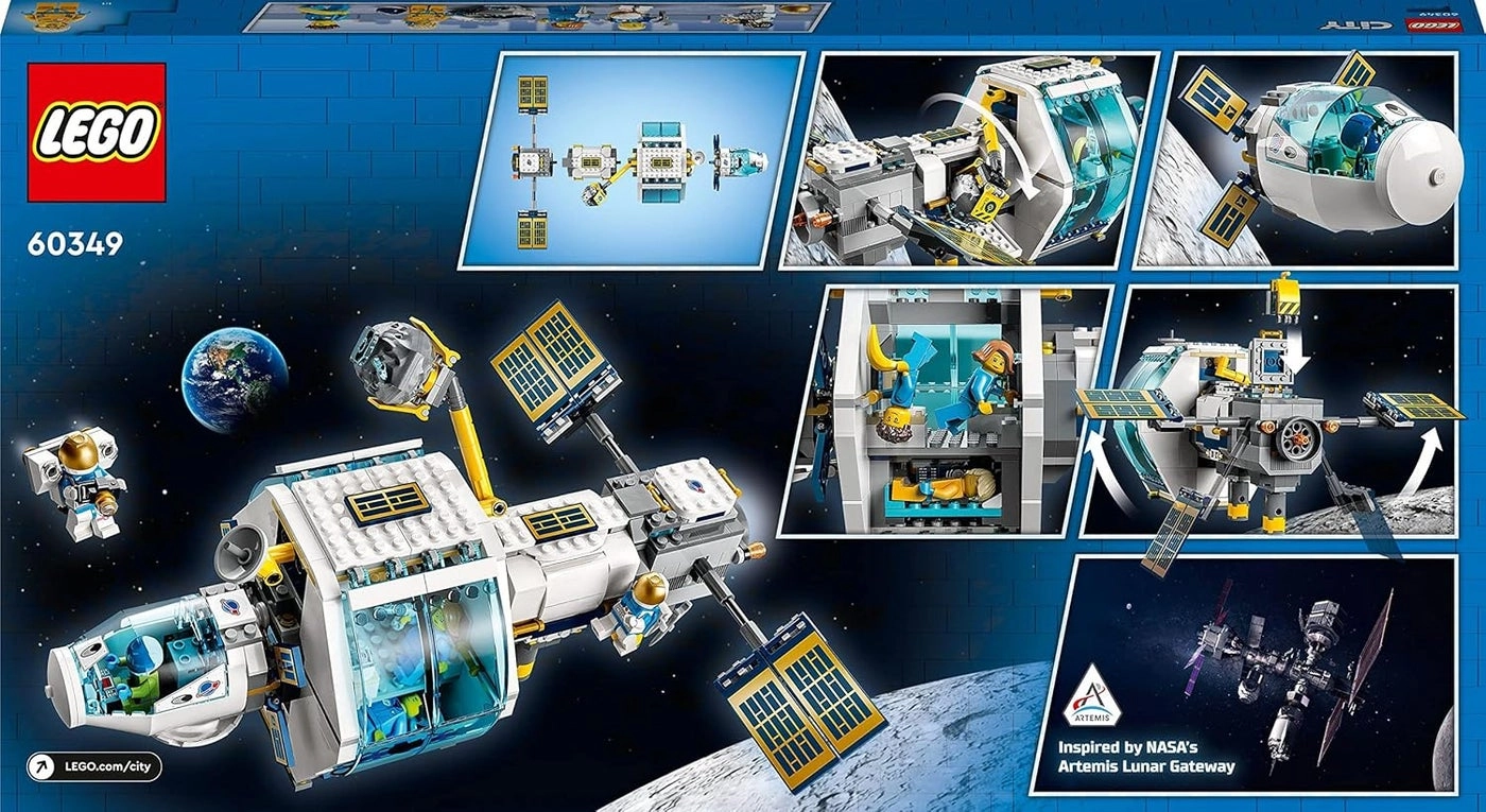 LEGO City Lunar Space Station - NASA - inspired