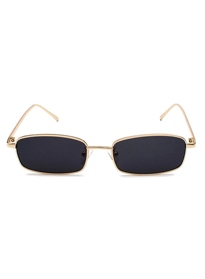 Rectangular Sunglasses - 31 mm Dark Grey
