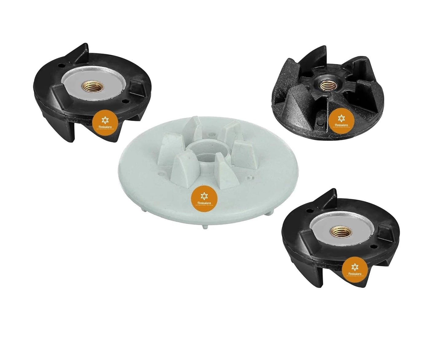 Jar Coupler - 3 unit 4 cm x 4 cm x 15 cm + Motor Coupler - 1 unit