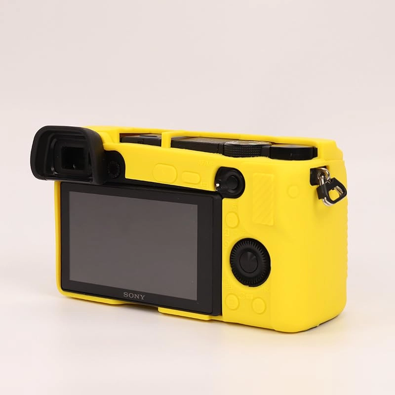 Camera Case Compatible with Sony Alpha A6100 A6300 A6400 - A6100 A6300 A6400 Soft Silicone Protective Shell