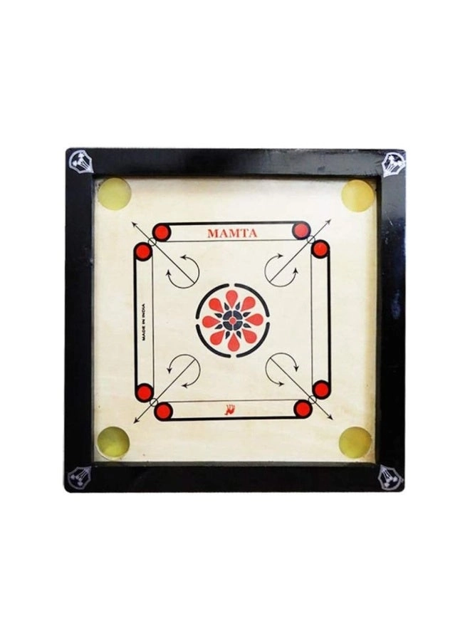 MAMTA Carrom Board - Wooden 4 Players Set