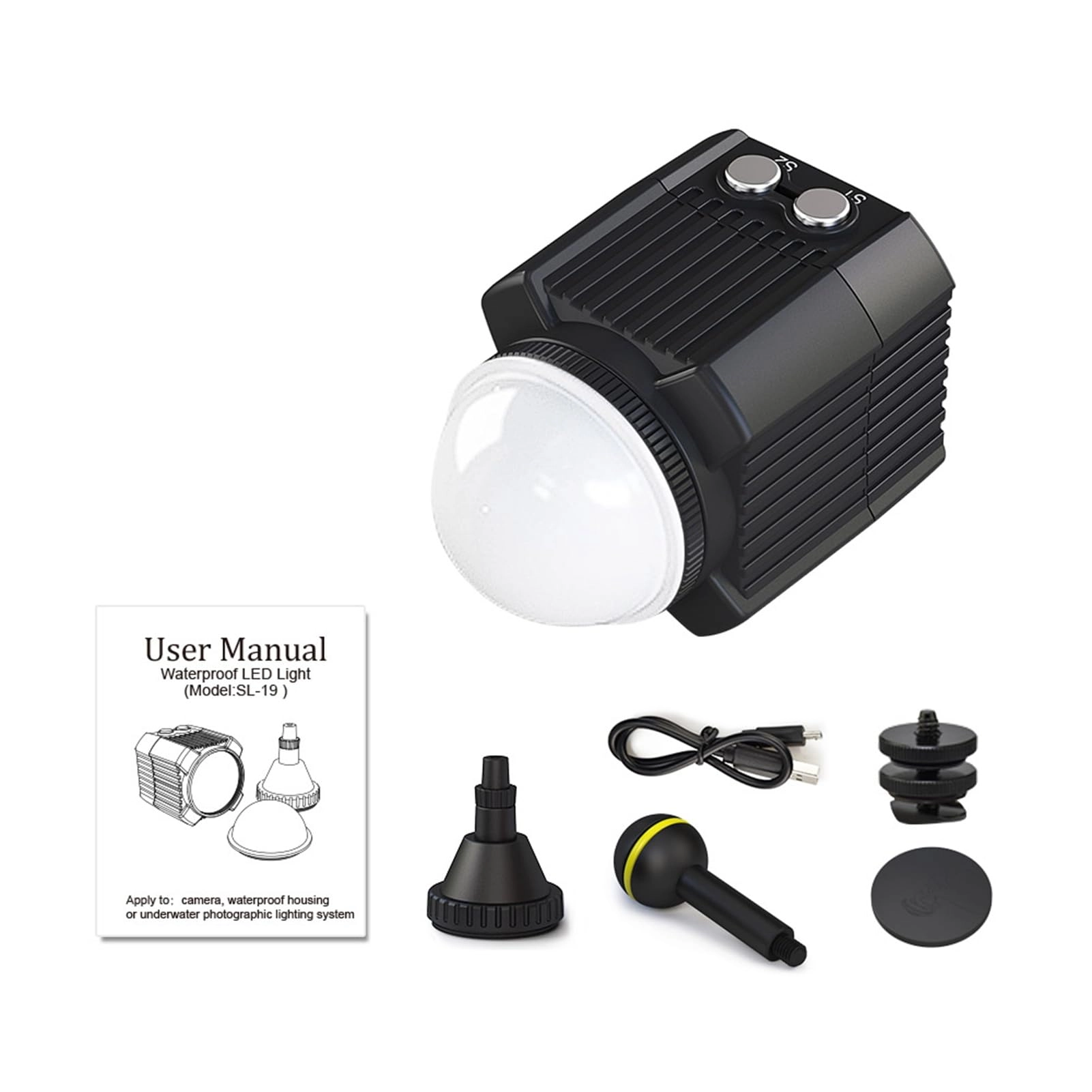Xixian LED Diving Photography Lamp - 120°