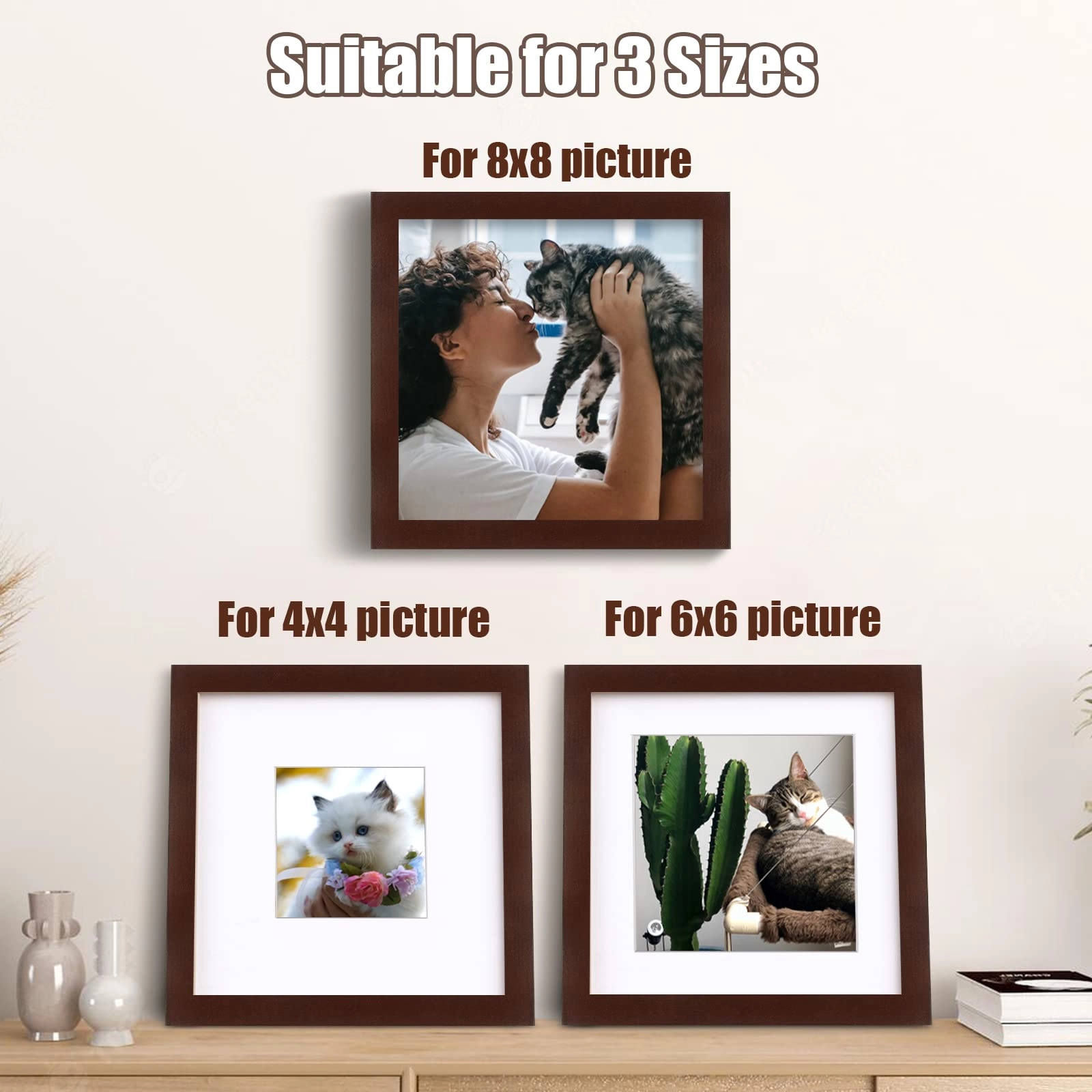 Collage Picture Frame - 8x8 Set