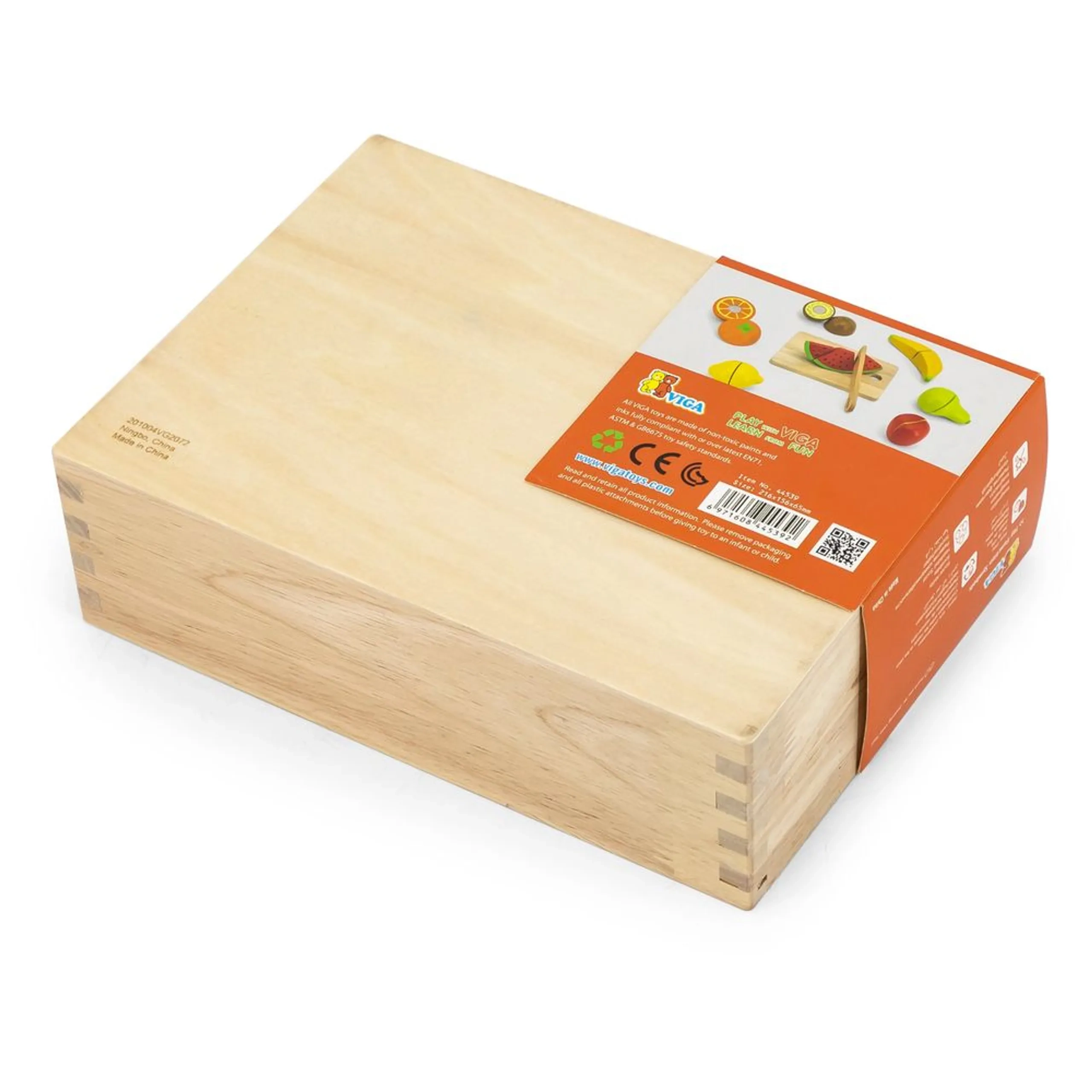 Wooden Cutting Fruit Set - 13 pcs (PCG-44539)