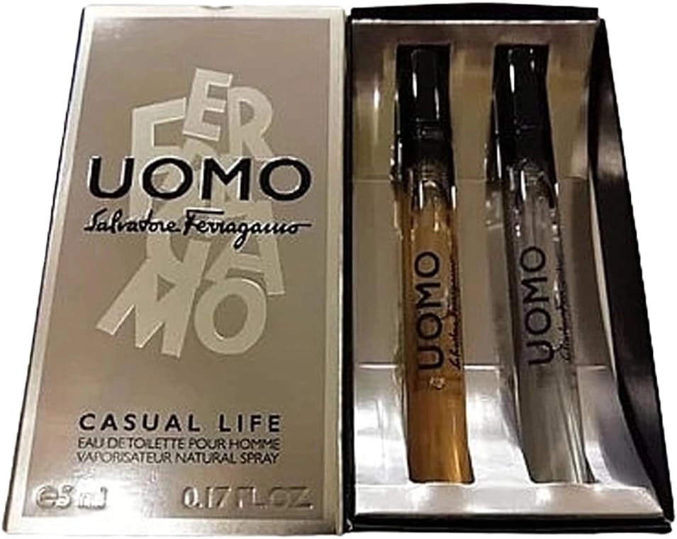 Salvatore Ferragamo Uomo Eau de Toilette 5ml + Urban Feel Eau de Toilette 5ml