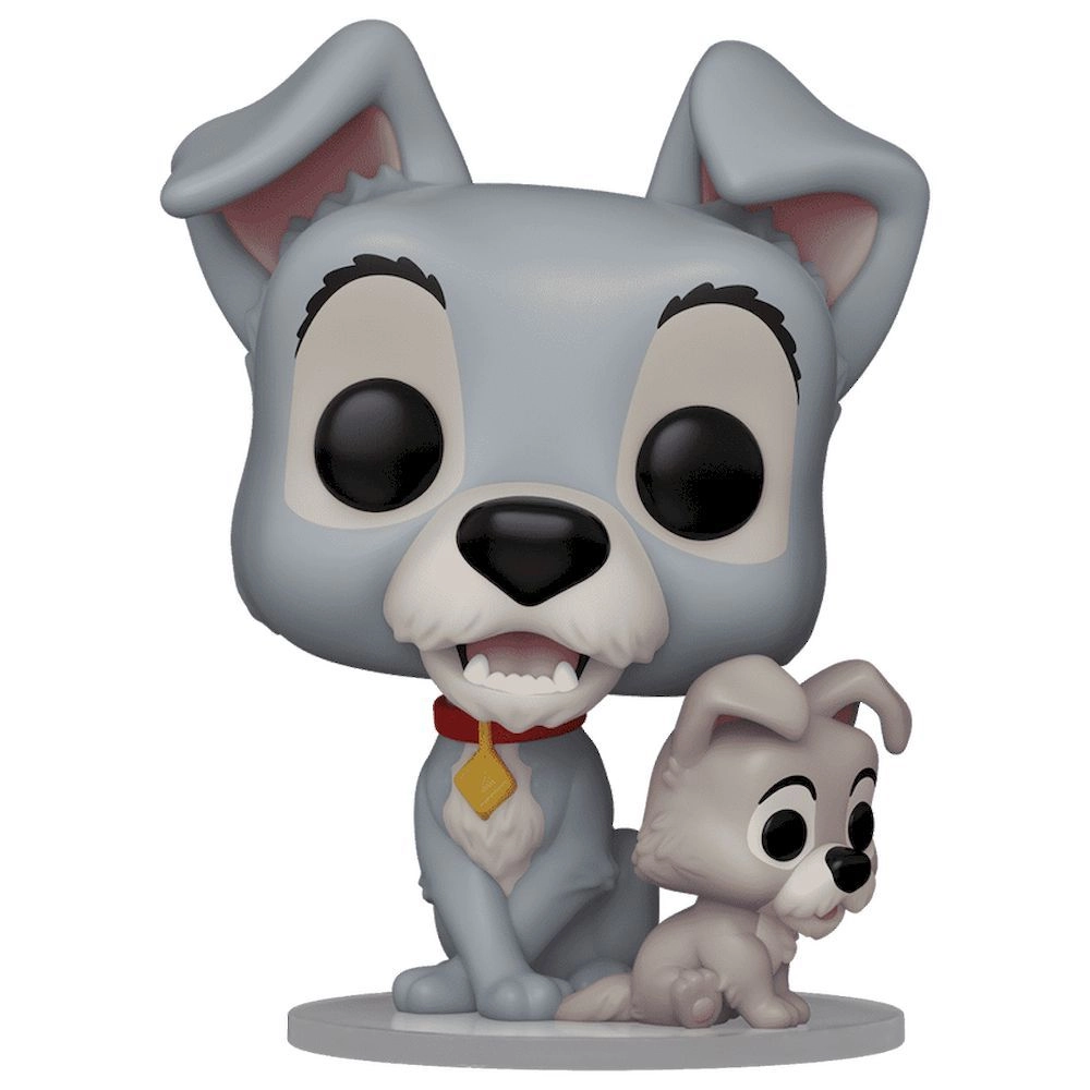 FUNKO TOYS Tramp with Puppy - Lady & The Tramp (10.5 cm) (FU83569)