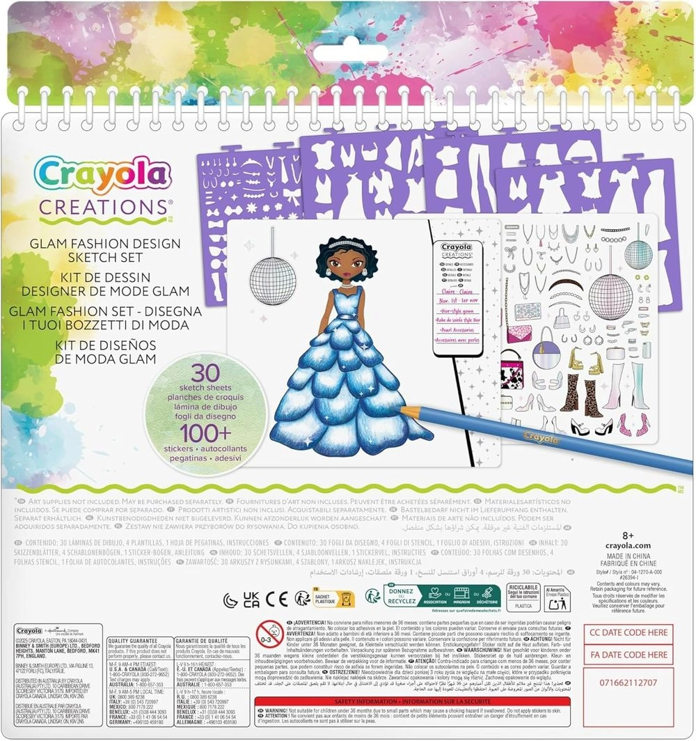 Glam Fashion Design Set