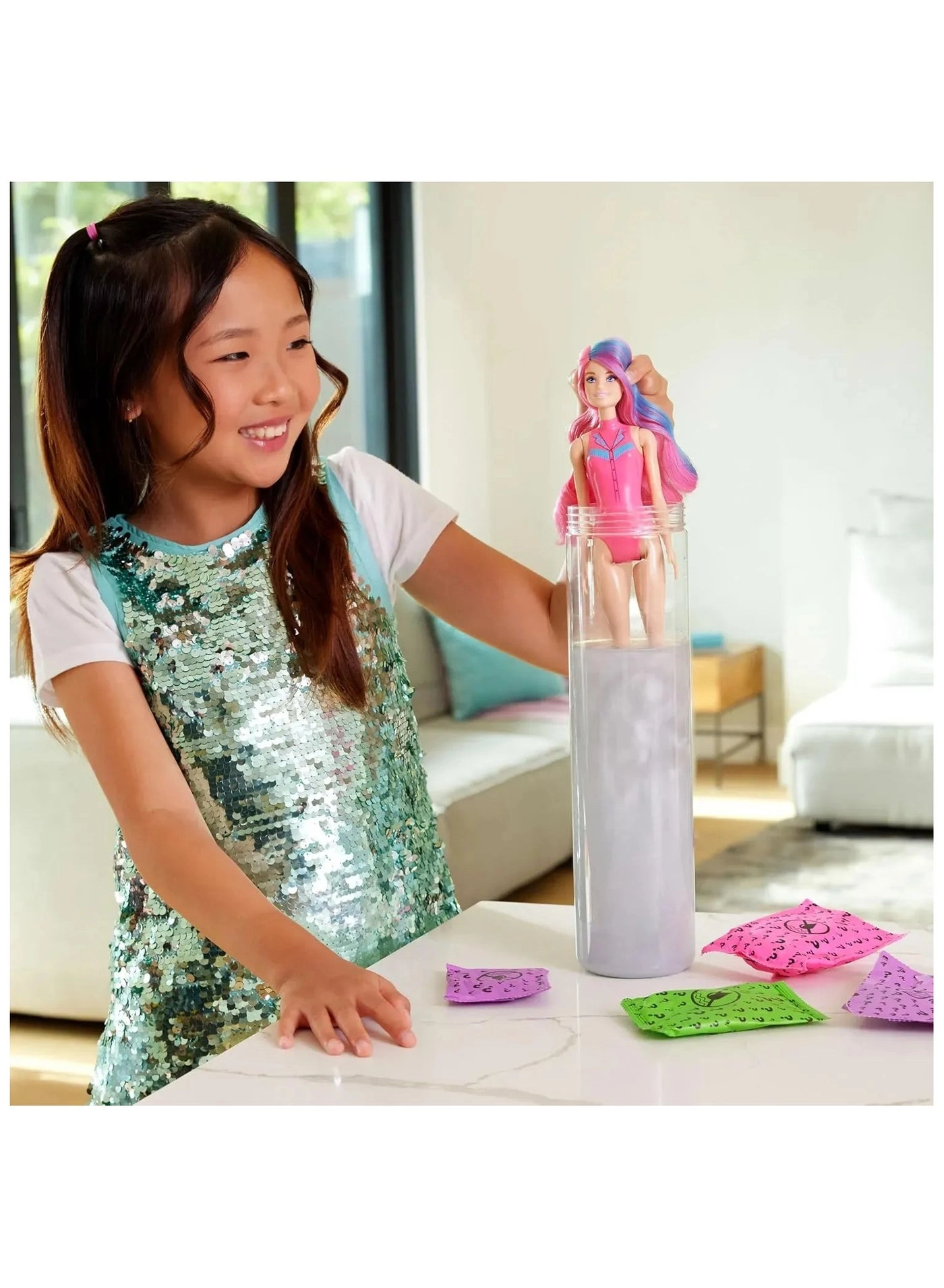 Barbie Color Reveal Disco Star Series - Plastic Girls Ages 3+