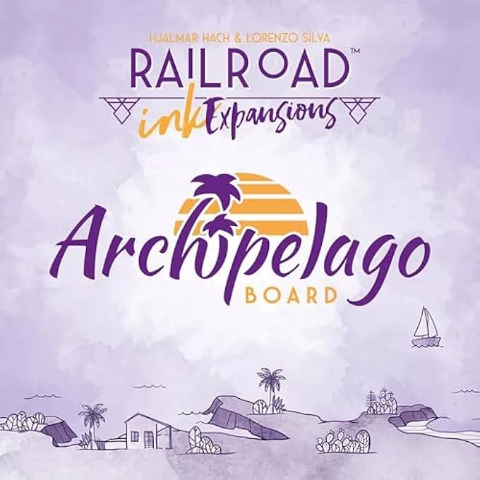 Horrible Guild Railroad Ink Challenge Archipelago - Boards Set Expansion