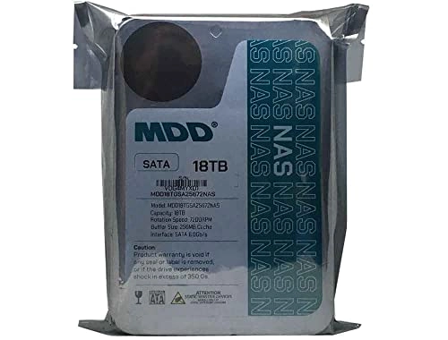 3.5" 7200rpm 256MB SATA 6Gb/s (MD18TSATA25672NAS) - 18TB