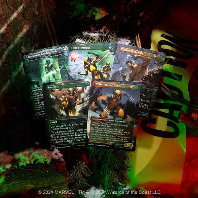 Wizards of the Coast Secret Lair x Marvel's Wolverine - Rainbow Foil Edition